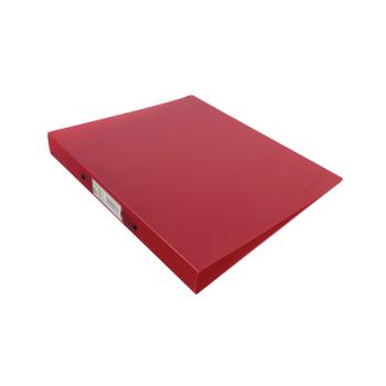 Q-CONNECT 2 Ring Binder Frosted A4 Red KF02482 (KF02482)