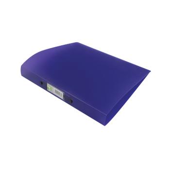 Q-CONNECT Purple A4 25mm 2 Ring Binder Frosted (Polyproyylene covers) KF02486 (KF02486)