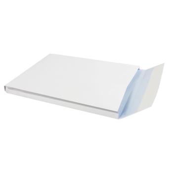 Q-CONNECT C4 Envelopes Window Gusset Peel and Seal 120gsm White (Pack of 125) KF02891 (KF02891)