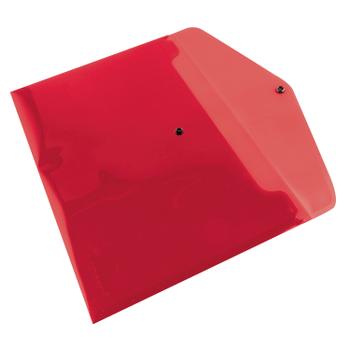 Q-CONNECT Polypropylene Document Folder A4 Red (Pack of 12) KF03594 (KF03594)