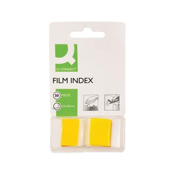 Q-CONNECT Page Marker Yellow (Pack of 50) KF03634 (KF03634)
