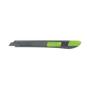 Q-CONNECT Light Duty 9mm Cutting Knife Black/Green 120BC