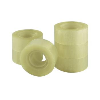 Q-CONNECT Easy Tear Polypropylene Tape 24mmx33m 1 Inch Core Clear (Pack of 6) KF27014 (KF27014)