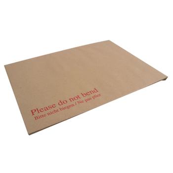 Q-CONNECT C4 Envelopes Board Back Peel and Seal 115gsm Manilla (Pack of 10) KF3523 (KF3523)