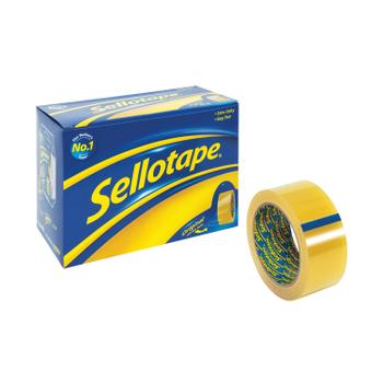 SELLOTAPE Original Golden Tape 48mmx66m (Pack of 6) 1443304 (1443304)