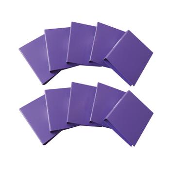 Q-CONNECT 25mm 2 Ring Binder Polypropylene A4 Purple (Pack of 10) KF01474 (KF01474)