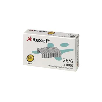 REXEL No 56 Staples 6mm (Pack of 1000) 6131 (06131)