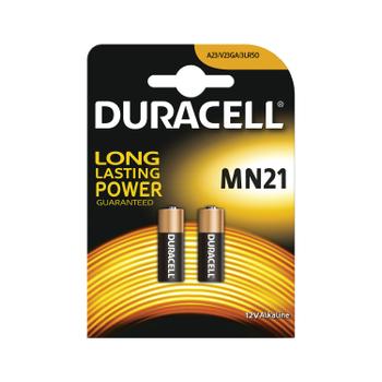 DURACELL 12V Car Alarm Battery MN21 (Pack of 2) 75072670 (75072670)