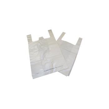 Flexocare Carrier Bag Biodegradable White (Pack of 1000) MA21135 (05011001)