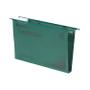 REXEL Crystalfile Classic Foolscap Suspension File Manilla 30mm Green (Pack 50) 78041