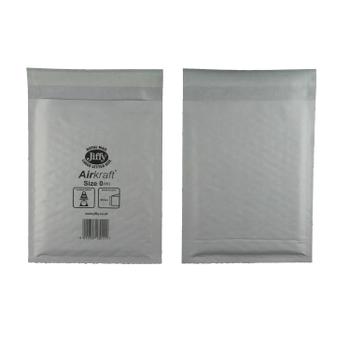 Jiffy AirKraft Bag Size 0 140x195mm White (Pack of 100) JL-0 (JL-0)