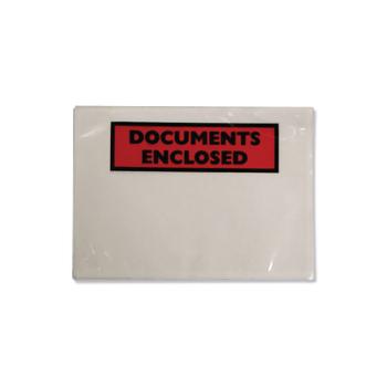 GOSECURE Document Envelopes Documents Enclosed Self Adhesive A7 (Pack of 1000) 4302001 (TZ60378)