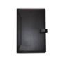 MONOLITH A4 Conference Folder and Pad Leather Look Black 2900