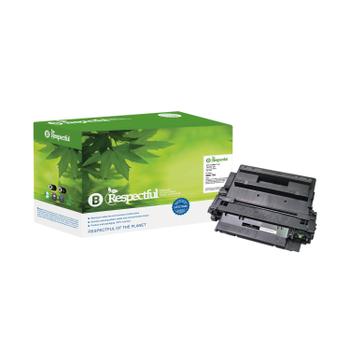 RESPECTFUL HP 55X Compatible Black LaserJet Toner Cartridge High Capacity CE255X (255X-BPE)