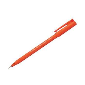 PENTEL Ultra Fine Fineliner Pen 0.6mm Tip 0.3mm Line Red (Pack 12) - S570-B (S570-B)