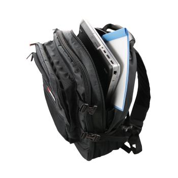 MONOLITH Laptop Backpack for Laptops up to 15.4 inch Black 9107 (9107)