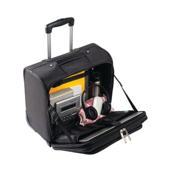 MONOLITH Motion Wheeled Laptop Case for Laptops up to 15 inch Black 3005 (3005)