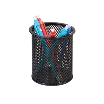 Q-CONNECT Mesh Pen Pot Black KF00864 (KF00864)