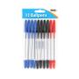 SUNDRY Tiger Ballpoint Pens Black Blue and Red 12x10 Pens (Pack of 120) 302011