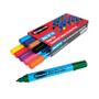 SHOWME Show-me Drywipe Marker Fine Tip Assorted (Pack of 10) FSDP10A
