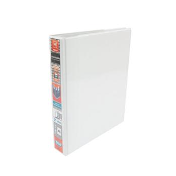 ELBA Panorama Presentation Ring Binder 25mm Capacity 40mm Spine A5+ 2 D-Ring Whitek (Pack 6) 400008434 (400008434)