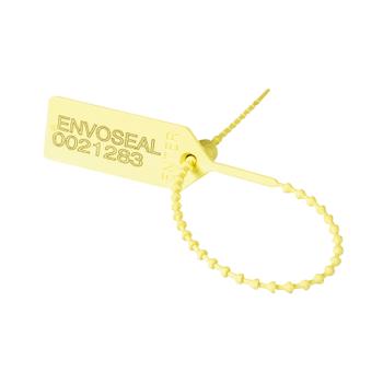 VFM Security Seal Pull Tight 149mm Numbered Yellow (Pack of 1000) 323473 (323473)