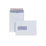 PLUS FABRIC Pocket Envelope C5 Peel and Seal Window Easy Open Power-Tac 120gsm White (Pack 500) - E24970
