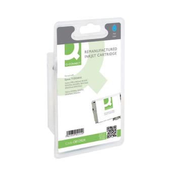 Q-CONNECT Epson T1292 Remanufactured Cyan Inkjet Cartridge C13T12924011 / T129240 (T129240-COMP)