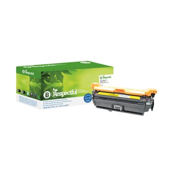 RESPECTFUL HP 507A Compatible Yellow LaserJet Toner Cartridge CE402A (M551Y-BPE)