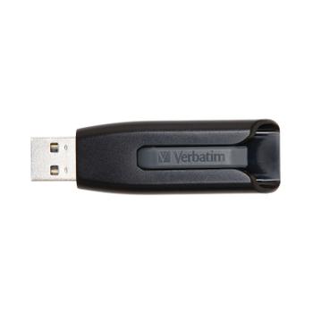 VERBATIM Store n Go V3 USB 3.0 Flash Drive 16GB Black 49172 (49172)