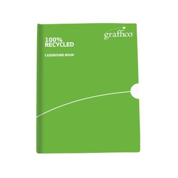 GRAFFICO Recycled Casebound Notebook 160 Pages A5 EN08050 (EN08050)