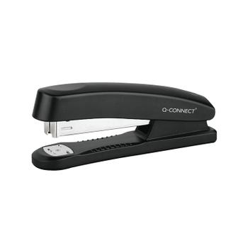Q-CONNECT Full Strip Plastic Stapler Black KF01057 (KF01057)