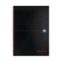 Black N Red Notebook Wirebound A4 Hardback A-Z Ruled 140 Pages 100080232
