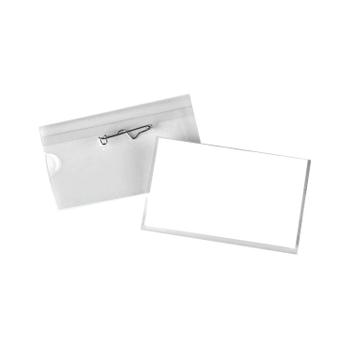ANNOUNCE Pin Name Badge 40x75mm (Pack of 100) PV00929 (PV00929)