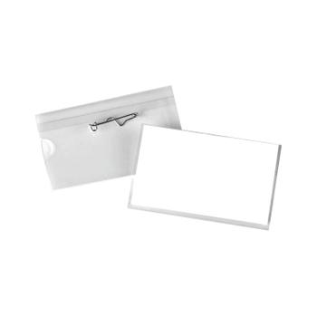 ANNOUNCE Pin Name Badge 54x90mm (Pack of 50) PV00920 (PV00920)