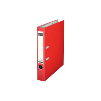 LEITZ 180 Lever Arch File Poly 50mm A4 Red (Pack of 10) 10151025 (10151025)