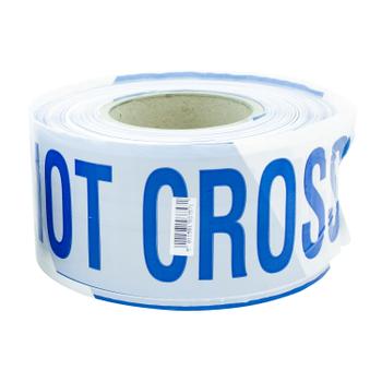 BESPOKE Police Do Not Cross Incident Tape 72mmx400m Blue/ White 40425 (9310045)