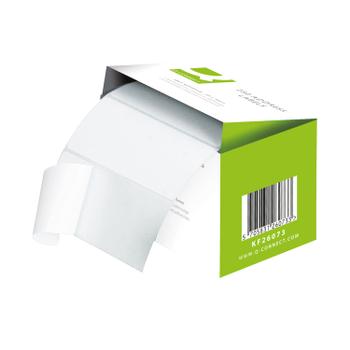 Q-CONNECT Address Label Roll Self Adhesive 76x50mm White (Pack of 1500) 9320029 (KF71459)