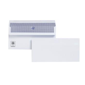 PLUS FABRIC Wallet Envelope DL Self Seal Plain 120gsm White (Pack 500) - H25470 (H25470)