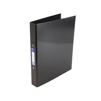 OXFORD 25mm 2 O-Ring Binder Laminated A4 Plus Black 400017753 (400107382)