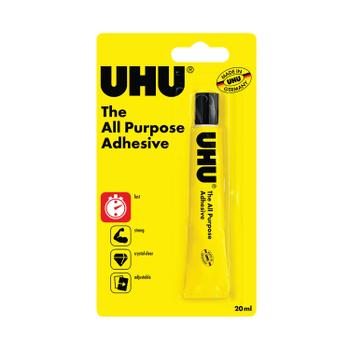 UHU All Purpose Adhesive 20ml (Pack of 10) 44091 (44091)