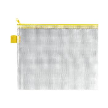 BDS Mesh Zip Bag 255x205mm Yellow (Pack of 5) ZIPPER YELLOW (ZIPPER YELLOW)