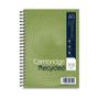 CAMBRIDGE Recycled A5 Wirebound Card Cover Notebook 100 Pages (Pack 5) 400020509
