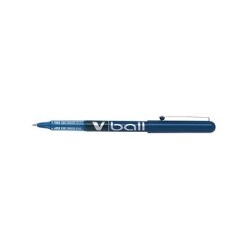 PILOT V-Ball Rollerball Pen Needle Fine Blue (Pack of 12) BLVB5-03 (BLVB5 BLUE)