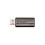 VERBATIM Store N Go Pinstripe USB 2.0 Drive 128GB Black 49071