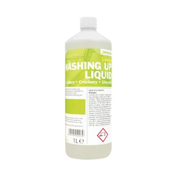 2WORK Washing Up Liquid Concentrate Lemon Fragrance 1 Litre 2W04589 (2W04589)