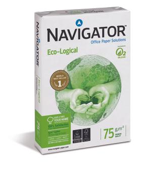 Navigator NAVIGATOR Ecological FSC3 A4 210x297MM 75GM2 - Box = 2,500 sheets (612937X)