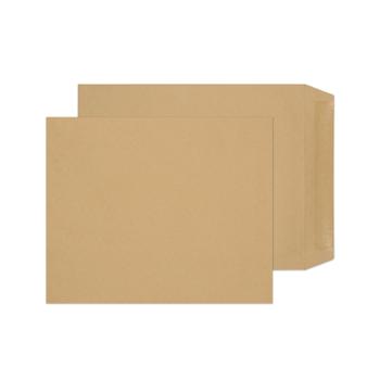Unbranded Envelopes Gummed 90gsm 305 x 250mm Manilla (180036)