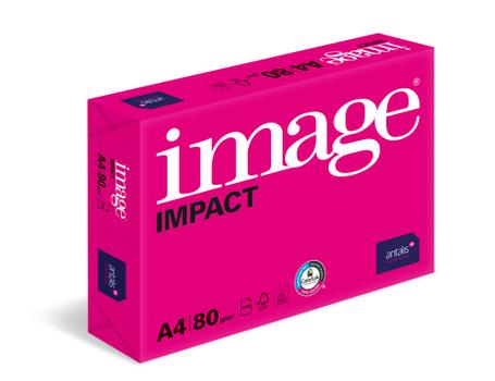 ANTALIS Image Impact A4 wit 80g/m2 pak à 500 vel - Prijs geldig bij een minimale afname 40 dozen (Hele pallet) (408262-200)