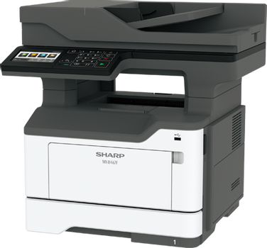 SHARP MX-B467F, 44ppm Zwart-wit A4 MFP met DSPF orginelen invoer (bedrag incl. Recupel bijdrage) (MXB467FEU)